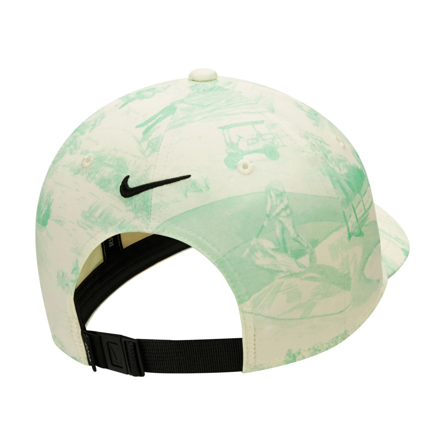 Nike AeroBill Classic99 Printed Golf Hat For Men Coconut Milk 3 Nike AeroBill Classic99 Printed Golf Hat For Men Coconut Milk - Image 2