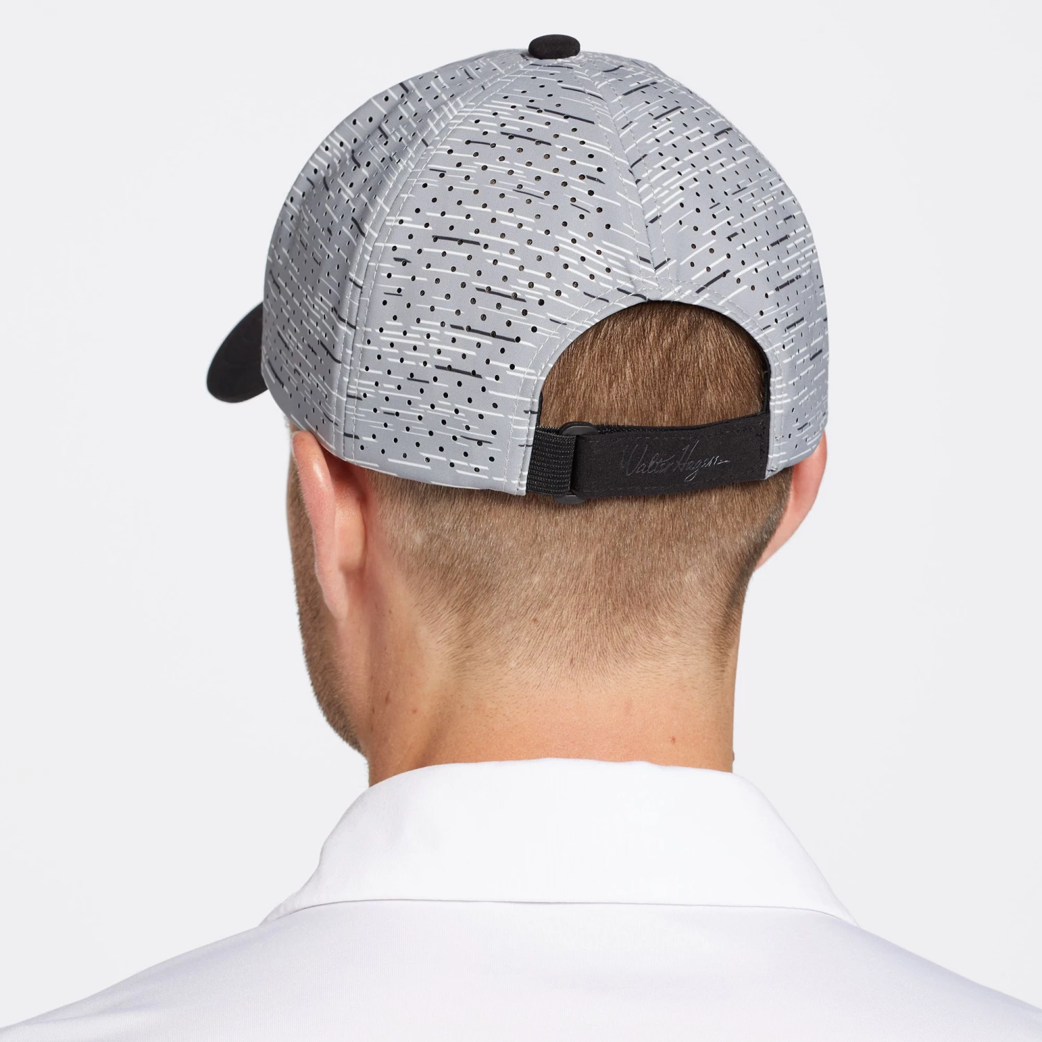 Walter Hagen Men's Perfect 11 Golf Cap Navy Palms 4 Walter Hagen Men's Perfect 11 Golf Cap Navy Palms - Image 2