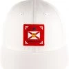 Black Clover Men's Florida Represent Fitted Golf Hat White -Golf Hats Sales Store unnamed file 1029