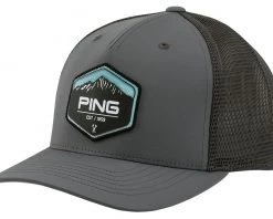 PING 2020 Summit Patch Golf Hat For Men Slate
