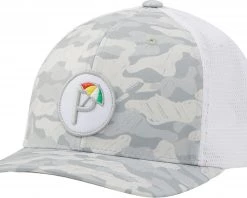 PUMA X Arnold Palmer Men's Palmer Camo P Snapback Golf Cap White/green -Golf Hats Sales Store unnamed file 1045