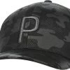 PUMA Men's P 110 Floral Snapback Golf Hat Black -Golf Hats Sales Store unnamed file 1048
