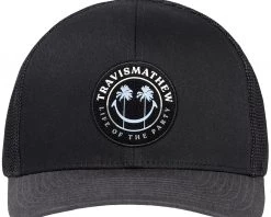 TravisMathew Men's Lake Escape Golf Hat Black