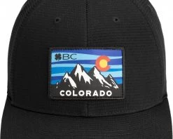 Black Clover Men's Colorado Resident Fitted Golf Hat