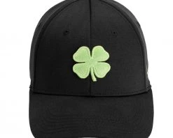 Black Clover Lucky Heather Black Golf Hat For Men