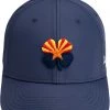 Black Clover Men's Arizona Classic Snapback Golf Hat Navy