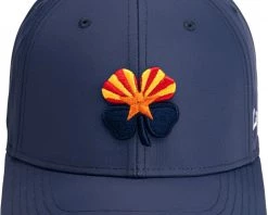 Black Clover Men's Arizona Classic Snapback Golf Hat Navy