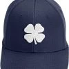 Black Clover Men's Flew Waffle 12 Fitted Golf Hat Navy -Golf Hats Sales Store unnamed file 1090