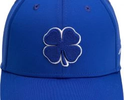 Black Clover Men's Premium Clover 99 Fitted Golf Hat Royal