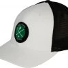 PUMA Men's Partender Snapback Golf Hat White/black