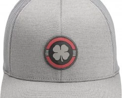 Black Clover Men's JEG Snapback Golf Hat Silver