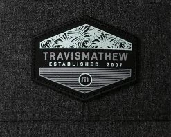TravisMathew Men's Sawing Logs Golf Hat Heather Black -Golf Hats Sales Store unnamed file 118