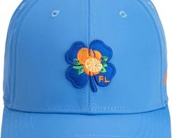 Black Clover Men's Florida Classic Golf Hat Carolina Blue