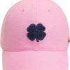 Black Clover Women's Soft Luck 4 Adjustable Golf Hat Pink -Golf Hats Sales Store unnamed file 1213