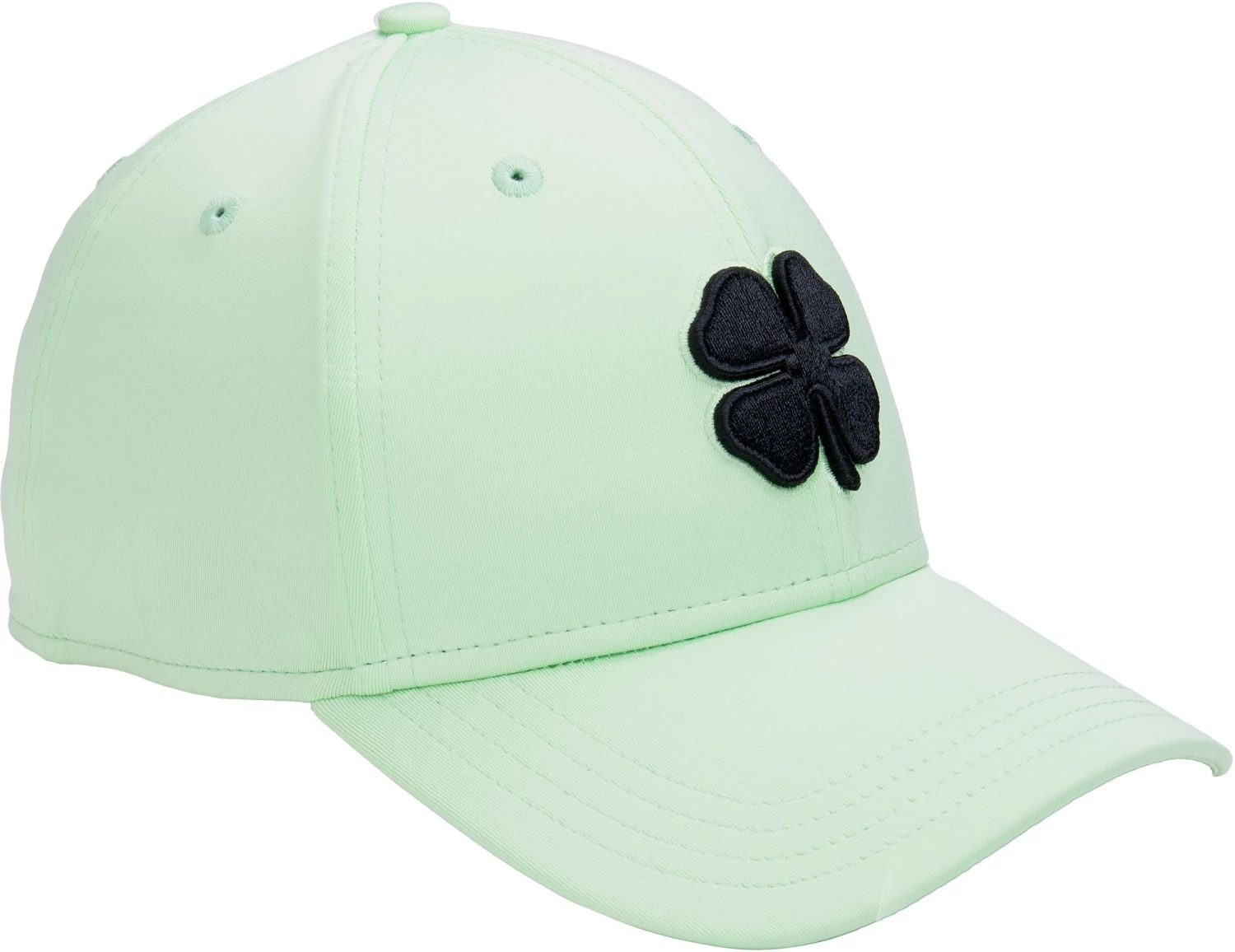 Black Clover Men's Premium Clover 52 Fitted Golf Hat Spring Green 5 Black Clover Men's Premium Clover 52 Fitted Golf Hat Spring Green - Image 3