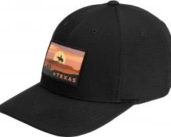 Black Clover Men's Texas Resident Fitted Golf Hat Navy -Golf Hats Sales Store unnamed file 1228