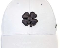 Black Clover Men's Pro Luck Golf Hat Black/white