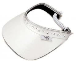 Glove It Women's Coil Back Bling Golf Visor Black