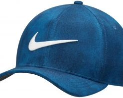 Nike Men's AeroBill Classic99 Printed Golf Hat Photon/anthracite/marina