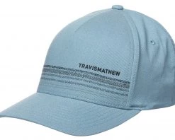 TravisMathew Men's Cape Point Golf Hat Heather Delphinium