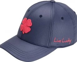 Black Clover Men's Spring Luck Navy Golf Hat