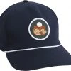 Imperial Men's Breakfast Ball By SlackerTide Performance Retro Fit Golf Hat Navy -Golf Hats Sales Store unnamed file 1377
