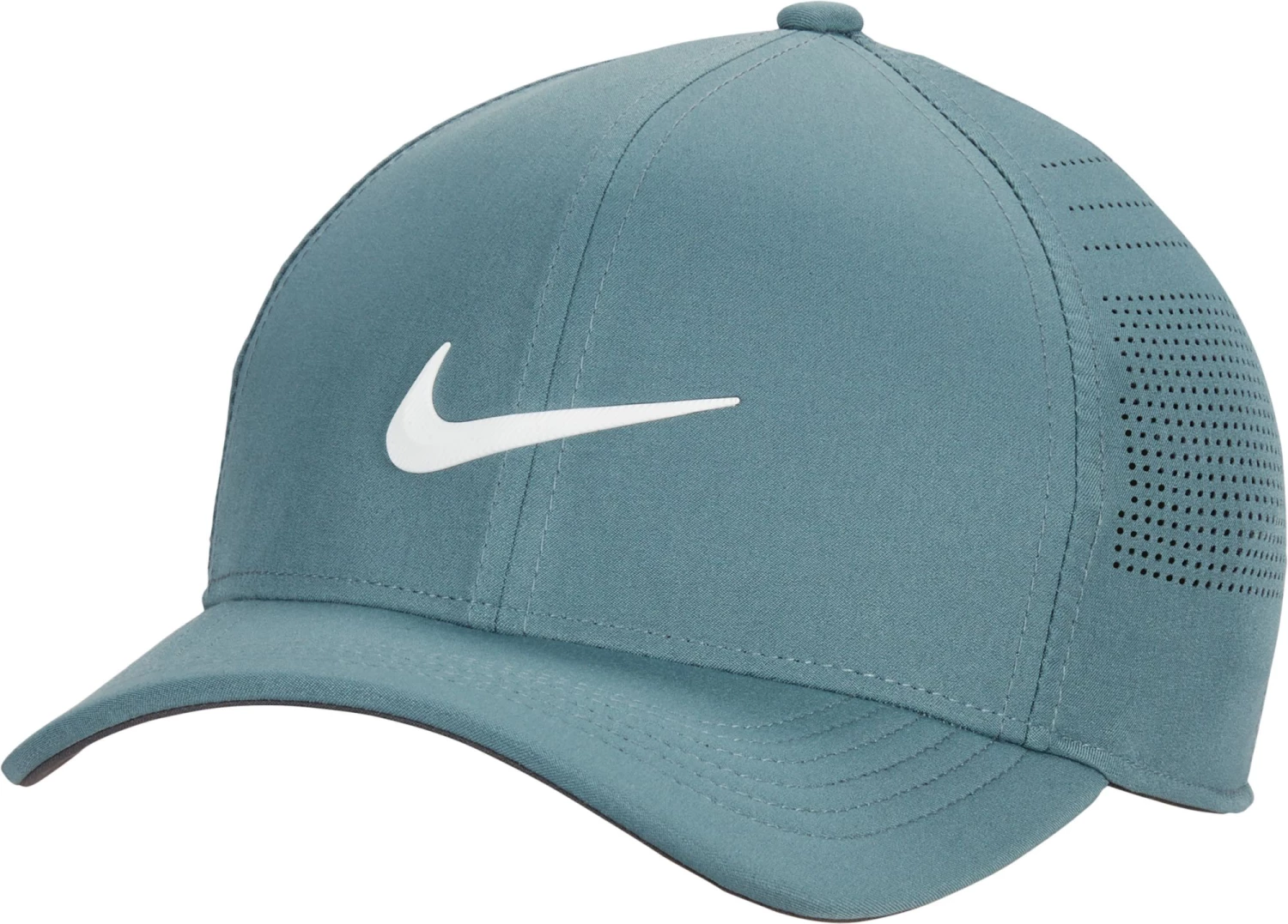 Nike Men's 2021 Aerobill Classic99 Perforated Golf Hat White/black 3 Nike Men's 2021 Aerobill Classic99 Perforated Golf Hat White/black