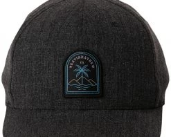 TravisMathew Men's Beaches Be Salty Golf Hat Heather Black