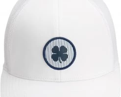 Black Clover Men's Yanks Snapback Golf Hat White