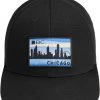 Black Clover Men's Chicago Resident Fitted Golf Hat Light Blue -Golf Hats Sales Store unnamed file 1427