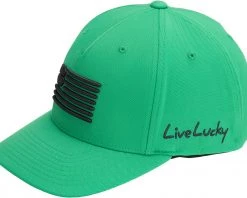 Black Clover Men's Clover Nation 14 Snapback Golf Hat Kelly Green -Golf Hats Sales Store unnamed file 1433