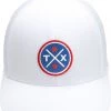 Black Clover Texas Vibe Golf Hat For Men White
