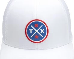 Black Clover Texas Vibe Golf Hat For Men White