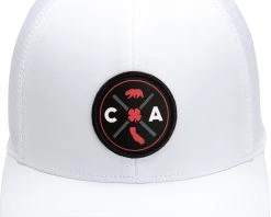 Black Clover Men's Cali Vibe Snapback Golf Hat White