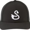 Swannies Men's The Delta Snapback Golf Hat Black/white -Golf Hats Sales Store unnamed file 1481