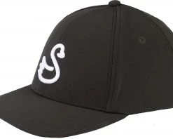 Swannies Men's The Delta Snapback Golf Hat Black/white -Golf Hats Sales Store unnamed file 1483