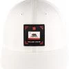 Black Clover Men's Cali Represent Fitted Golf Hat White -Golf Hats Sales Store unnamed file 1491