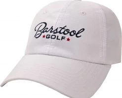 Barstool Sports Men's USA Performance Golf Hat White