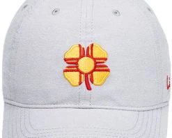 Black Clover Men's New Mexico Flag Cloud Golf Hat Grey