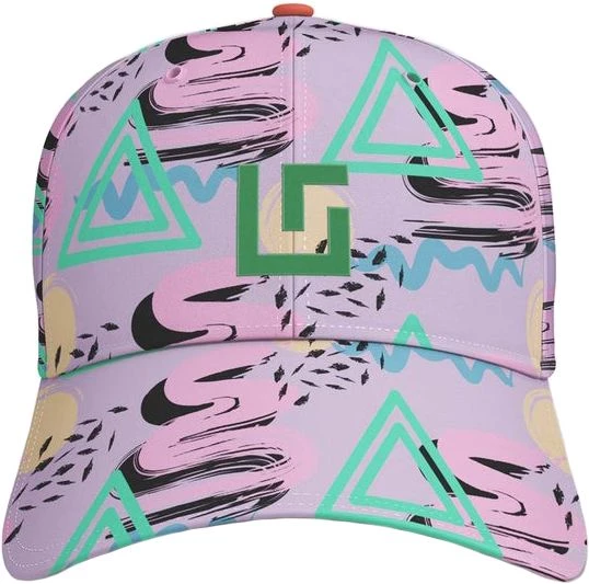 Uther Supply Retro Sunset Golf Hat For Men Multi 3 Uther Supply Retro Sunset Golf Hat For Men Multi