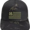 Black Clover Men's Black Multi-Camo Clover Nation Golf Hat