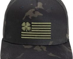 Black Clover Men's Black Multi-Camo Clover Nation Golf Hat