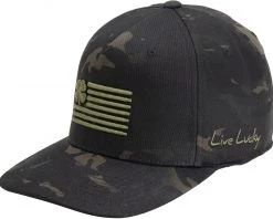 Black Clover Men's Black Multi-Camo Clover Nation Golf Hat -Golf Hats Sales Store unnamed file 1535