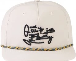 Golf Hats Sales Store 4 Swannies Men's Golf Is Easy Golf Hat Multi