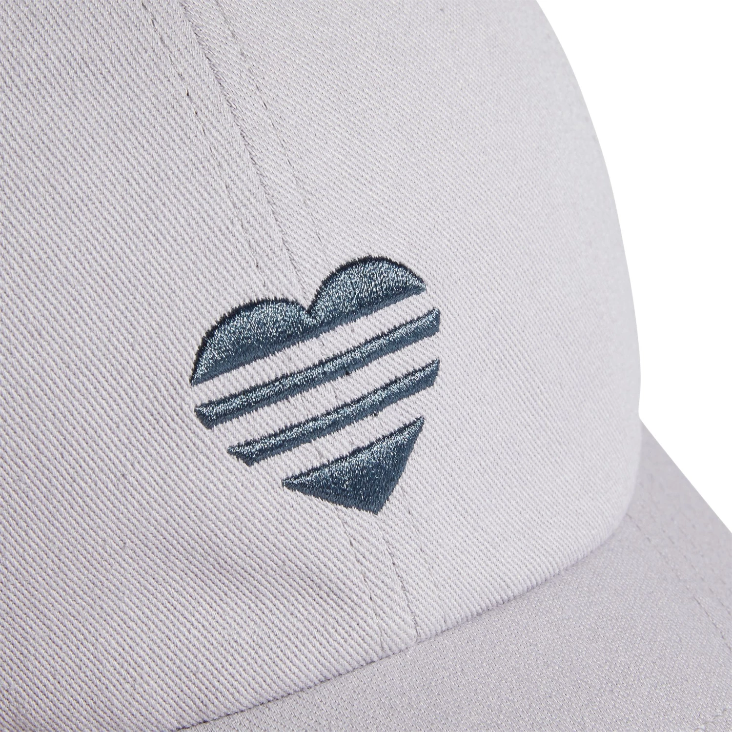 Adidas Women's 2020 3-Stripe Heart Golf Hat Berry 6 Adidas Women's 2020 3-Stripe Heart Golf Hat Berry - Image 4