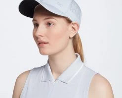Golf Hats Sales Store 42 Calia Women's Golf Perforated Cap White