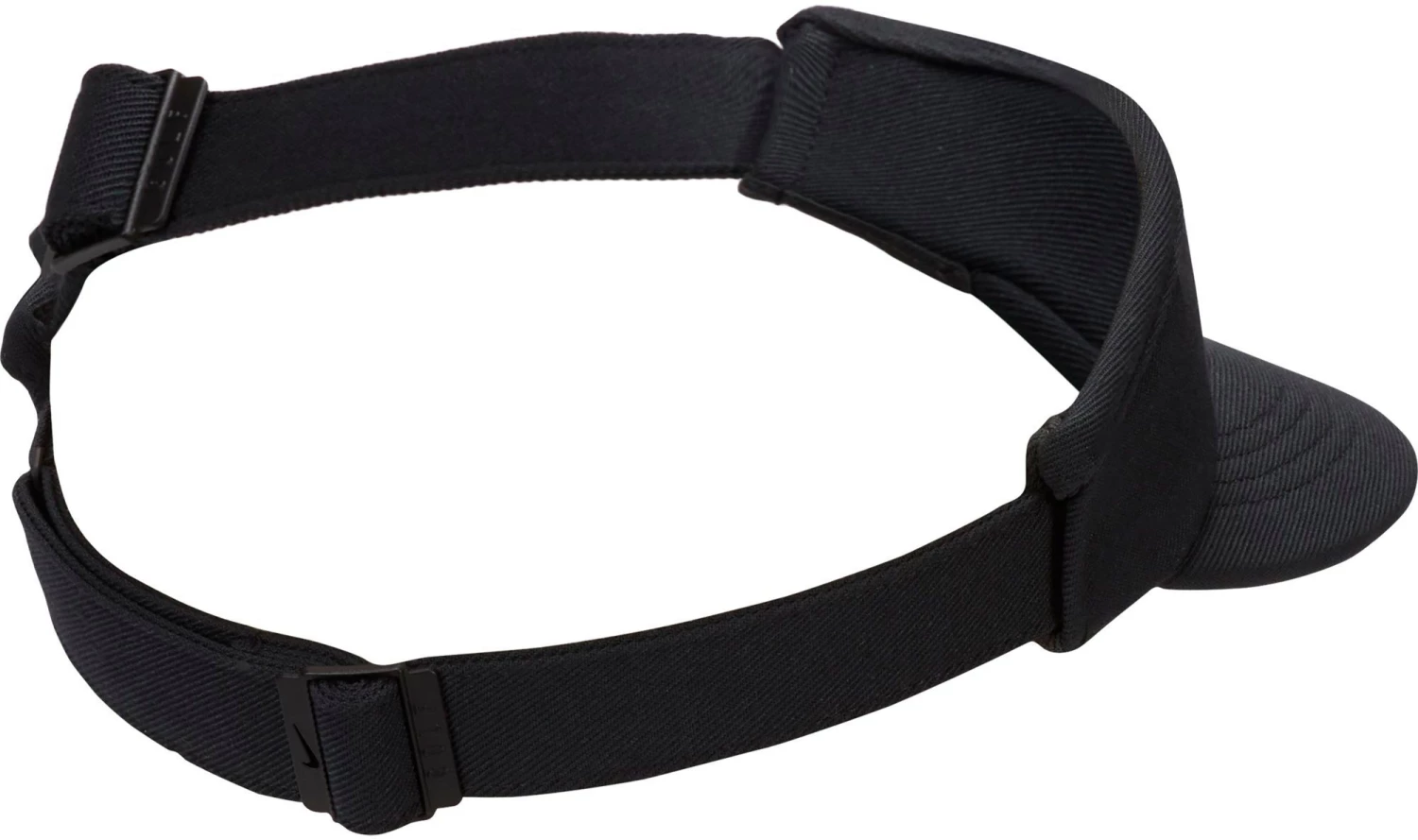 Nike Men's 2022 AeroBill Tall Golf Visor Black/white 4 Nike Men's 2022 AeroBill Tall Golf Visor Black/white - Image 2