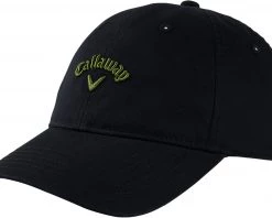 Callaway Men's 2022 Heritage Twill Golf Hat White/kelly Green