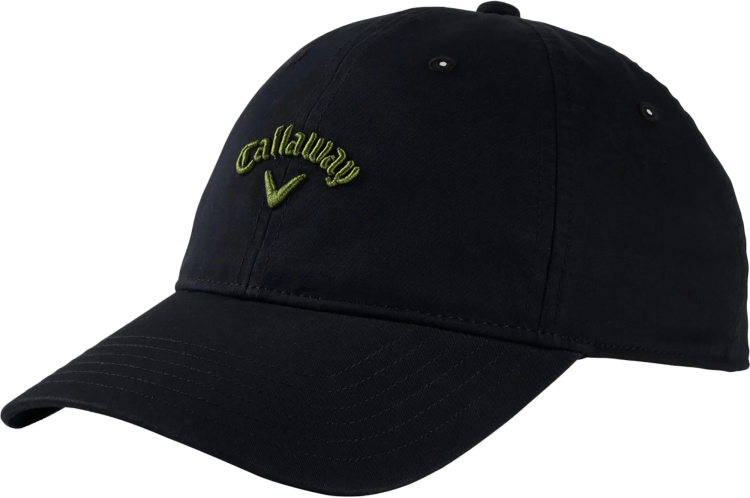 Callaway Men's 2022 Heritage Twill Golf Hat White/kelly Green 3 Callaway Men's 2022 Heritage Twill Golf Hat White/kelly Green