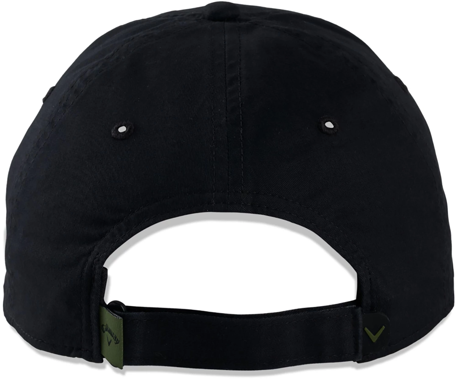 Callaway Men's 2022 Heritage Twill Golf Hat White/kelly Green 5 Callaway Men's 2022 Heritage Twill Golf Hat White/kelly Green - Image 3